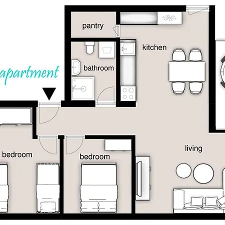 Sky-apartment شقة